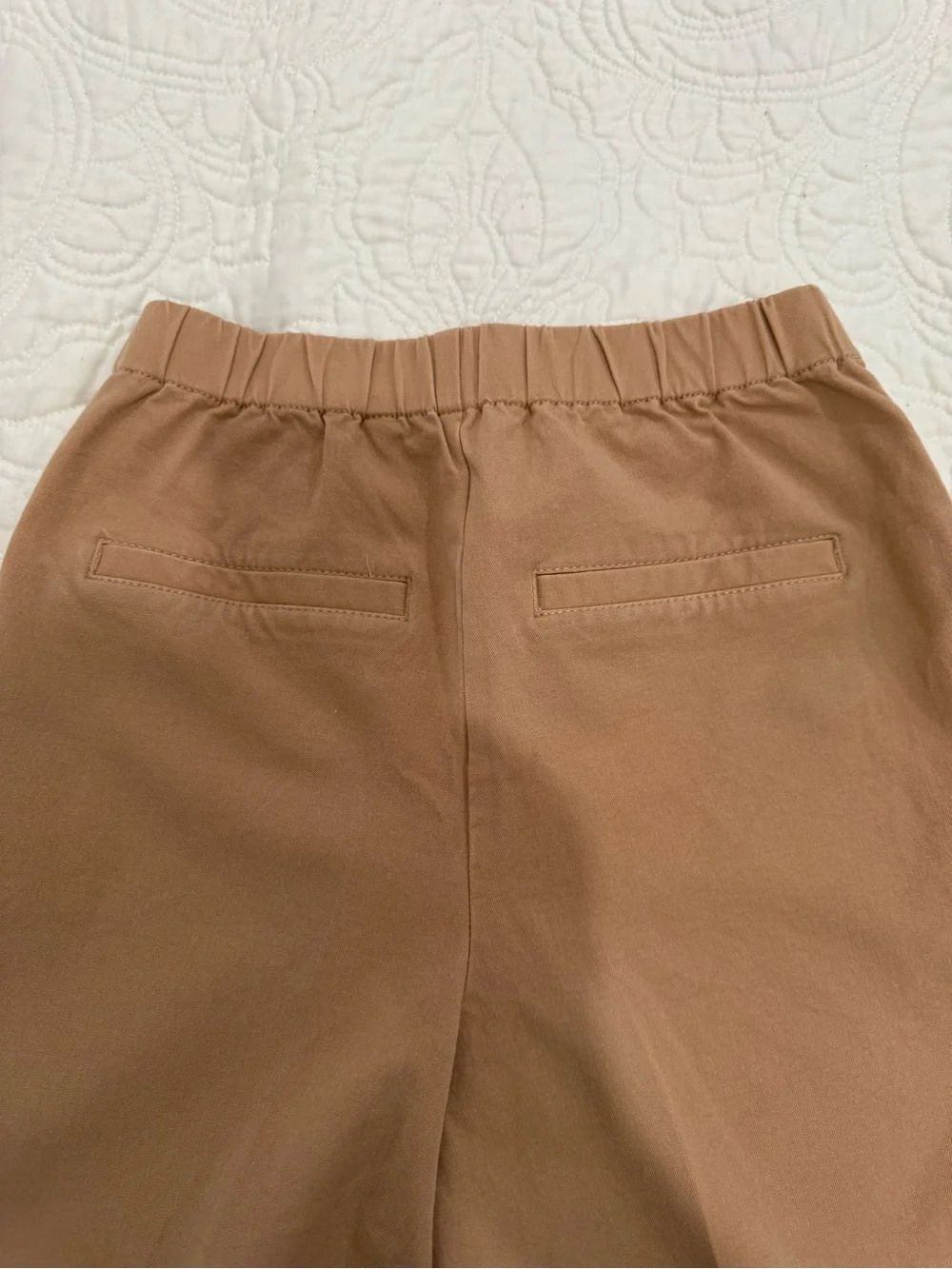 Isaac Mizrahi Live! 24/7 Stretch Pants Tan Khaki Size 0T Tall NWOT